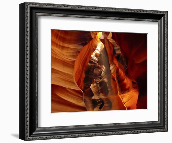 Slot Canyon, Upper Antelope Canyon, Page, Arizona, USA-Michel Hersen-Framed Photographic Print