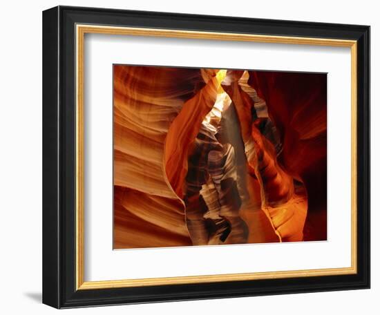 Slot Canyon, Upper Antelope Canyon, Page, Arizona, USA-Michel Hersen-Framed Photographic Print