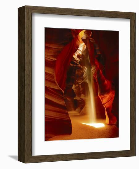 Slot Canyon, Upper Antelope Canyon, Page, Arizona, USA-Michel Hersen-Framed Photographic Print