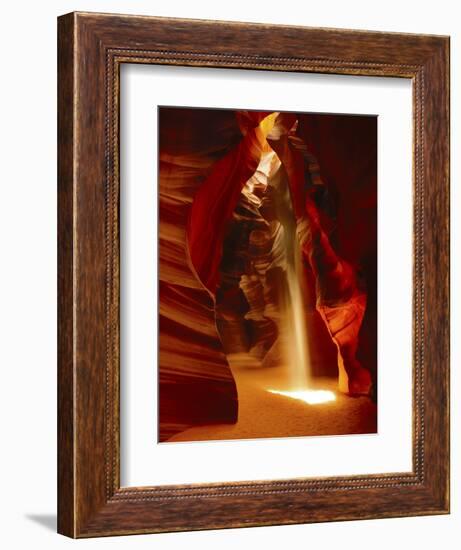 Slot Canyon, Upper Antelope Canyon, Page, Arizona, USA-Michel Hersen-Framed Photographic Print