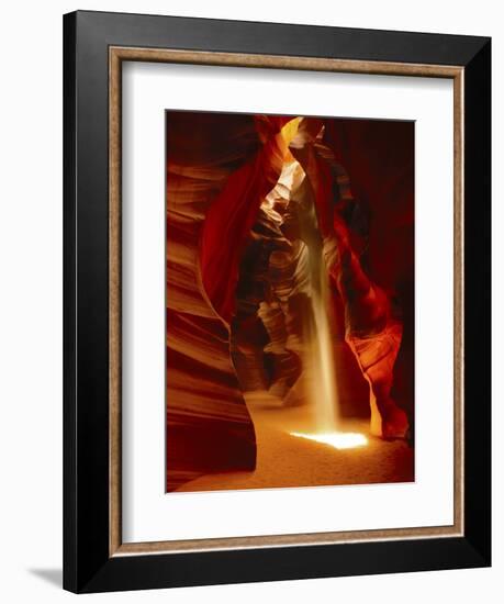 Slot Canyon, Upper Antelope Canyon, Page, Arizona, USA-Michel Hersen-Framed Photographic Print