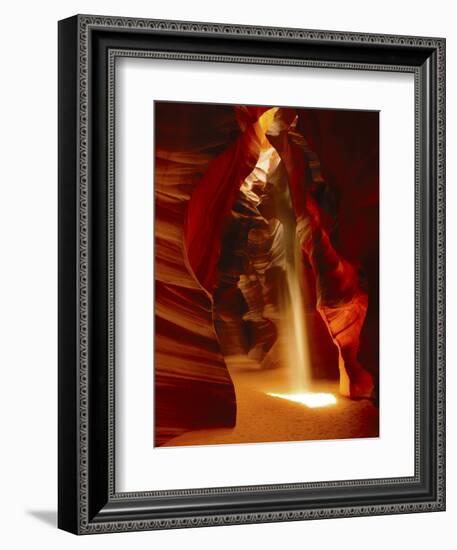 Slot Canyon, Upper Antelope Canyon, Page, Arizona, USA-Michel Hersen-Framed Photographic Print