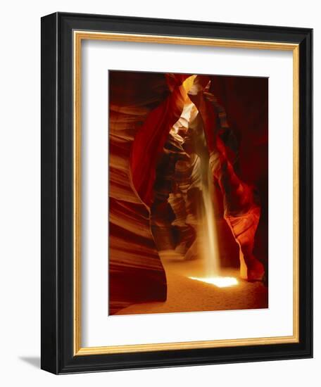 Slot Canyon, Upper Antelope Canyon, Page, Arizona, USA-Michel Hersen-Framed Photographic Print