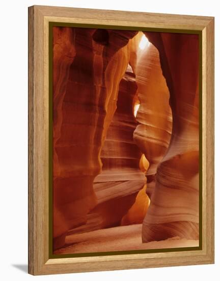 Slot Canyons of the Colorado Plateau, Upper Antelope Canyon, Arizona, USA-Daisy Gilardini-Framed Premier Image Canvas