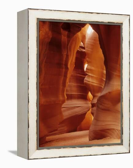 Slot Canyons of the Colorado Plateau, Upper Antelope Canyon, Arizona, USA-Daisy Gilardini-Framed Premier Image Canvas