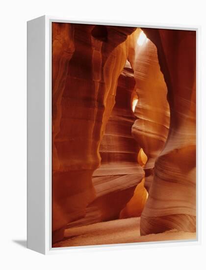 Slot Canyons of the Colorado Plateau, Upper Antelope Canyon, Arizona, USA-Daisy Gilardini-Framed Premier Image Canvas