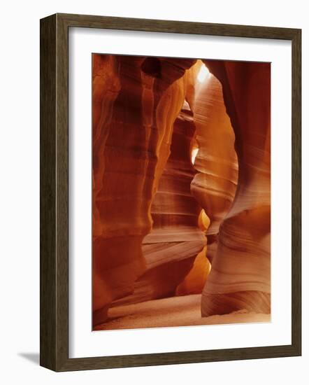 Slot Canyons of the Colorado Plateau, Upper Antelope Canyon, Arizona, USA-Daisy Gilardini-Framed Photographic Print