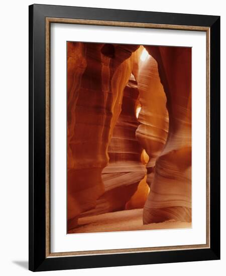 Slot Canyons of the Colorado Plateau, Upper Antelope Canyon, Arizona, USA-Daisy Gilardini-Framed Photographic Print