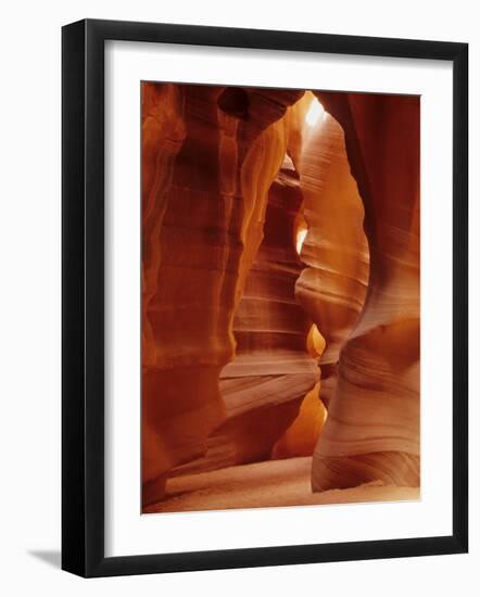 Slot Canyons of the Colorado Plateau, Upper Antelope Canyon, Arizona, USA-Daisy Gilardini-Framed Photographic Print
