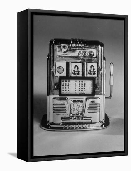 Slot Machine known as a One-Armed Bandit-Yale Joel-Framed Premier Image Canvas