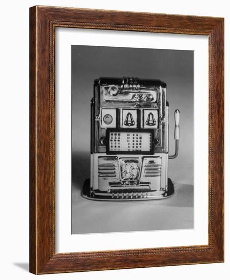 Slot Machine known as a One-Armed Bandit-Yale Joel-Framed Photographic Print