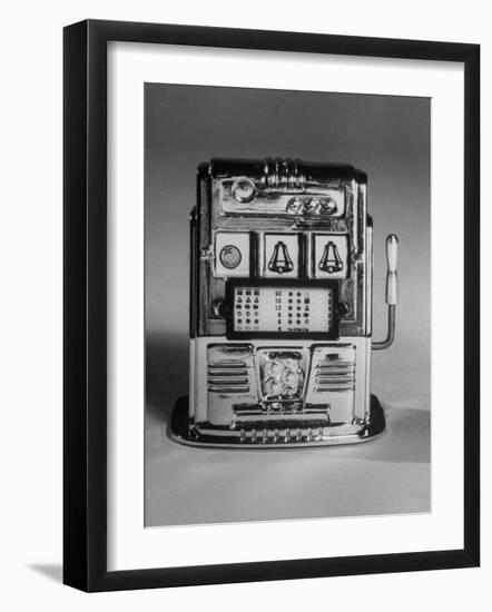 Slot Machine known as a One-Armed Bandit-Yale Joel-Framed Photographic Print