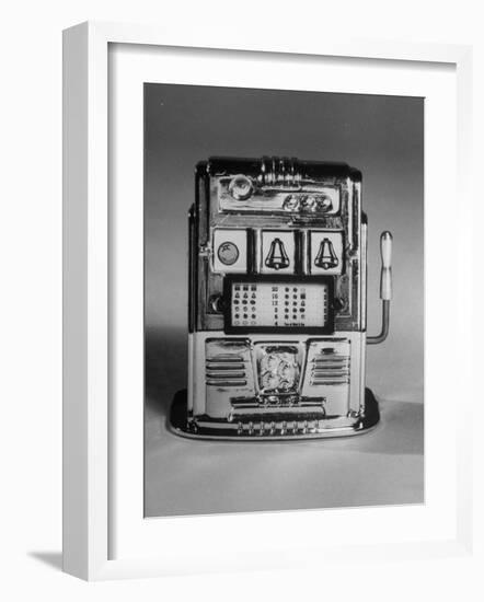 Slot Machine known as a One-Armed Bandit-Yale Joel-Framed Photographic Print