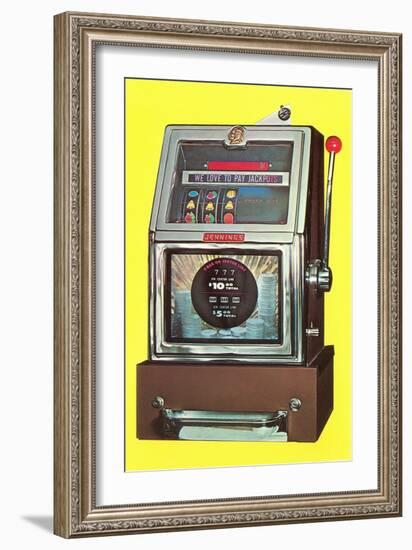 Slot Machine, Nevada-null-Framed Art Print