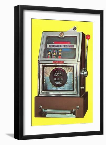 Slot Machine, Nevada-null-Framed Art Print