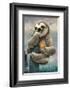 Sloth Climbing a Building-Adam Lawless-Framed Photographic Print