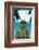 Sloth on Summer Holidays-Barruf-Framed Art Print