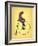 Sloth Penny Farthing-Mark Rogan-Framed Art Print