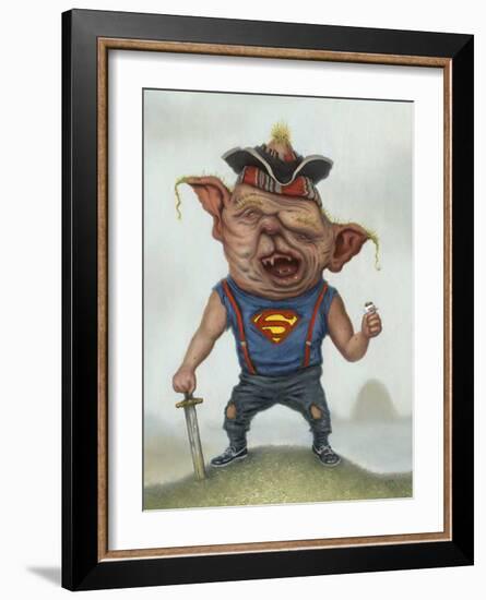 Sloth-Matt Dangler-Framed Art Print