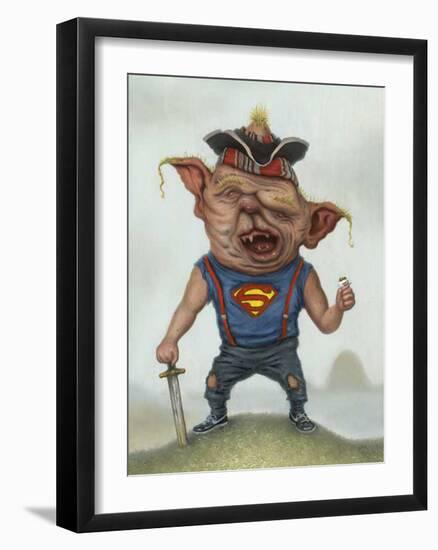 Sloth-Matt Dangler-Framed Art Print