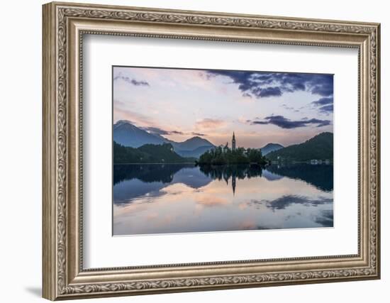 Slovenia, Bled, Lake Bled Dawn-Rob Tilley-Framed Photographic Print