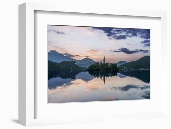 Slovenia, Bled, Lake Bled Dawn-Rob Tilley-Framed Photographic Print