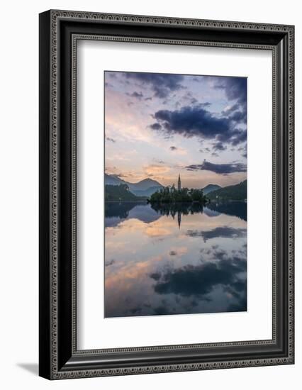 Slovenia, Bled, Lake Bled Dawn-Rob Tilley-Framed Photographic Print