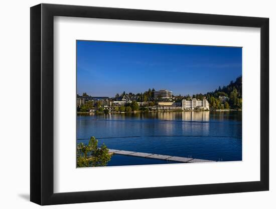 Slovenia, Gorenjska, Upper Carniola, Town View-Udo Siebig-Framed Photographic Print