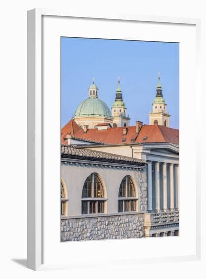 Slovenia, Ljubljana, Early Morning Rooftops-Rob Tilley-Framed Photographic Print