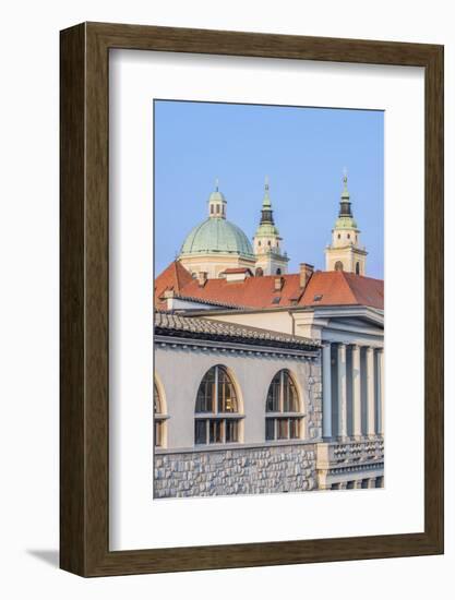 Slovenia, Ljubljana, Early Morning Rooftops-Rob Tilley-Framed Photographic Print
