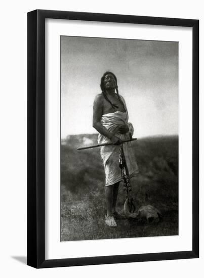 Slow Bull, Ogala Sioux Medicine Man, 1907-Science Source-Framed Giclee Print