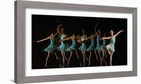 Slow Motion-Al-Framed Photographic Print