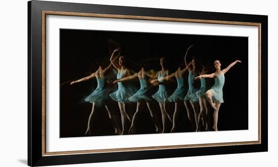 Slow Motion-Al-Framed Photographic Print