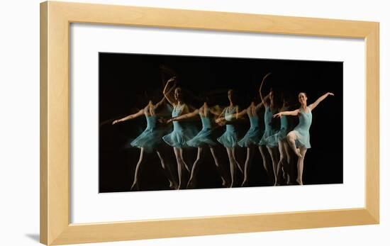 Slow Motion-Al-Framed Photographic Print