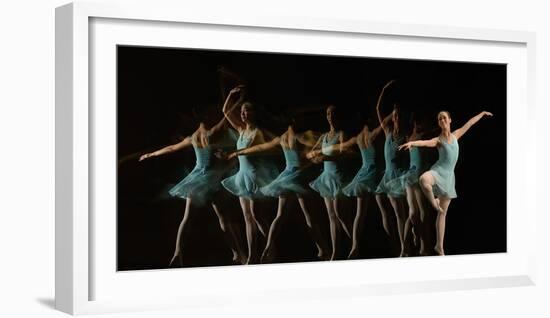 Slow Motion-Al-Framed Photographic Print