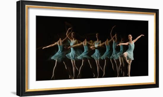 Slow Motion-Al-Framed Photographic Print