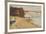 Slumbering sea, Mentone-Tom Roberts-Framed Giclee Print