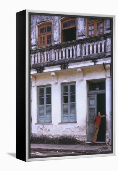 Slums of Salvador, State of Bahia, Brazil-Alfred Eisenstaedt-Framed Premier Image Canvas