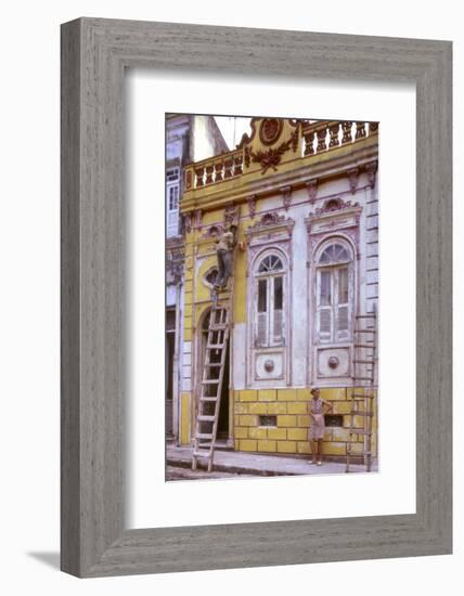 Slums of Salvador, State of Bahia, Brazil-Alfred Eisenstaedt-Framed Photographic Print