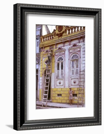 Slums of Salvador, State of Bahia, Brazil-Alfred Eisenstaedt-Framed Photographic Print