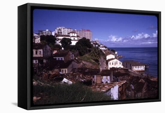 Slums of Salvador, State of Bahia, Brazil-Alfred Eisenstaedt-Framed Premier Image Canvas