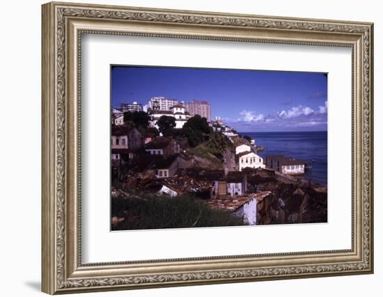 Slums of Salvador, State of Bahia, Brazil-Alfred Eisenstaedt-Framed Photographic Print