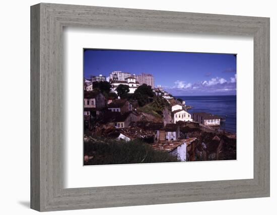 Slums of Salvador, State of Bahia, Brazil-Alfred Eisenstaedt-Framed Photographic Print