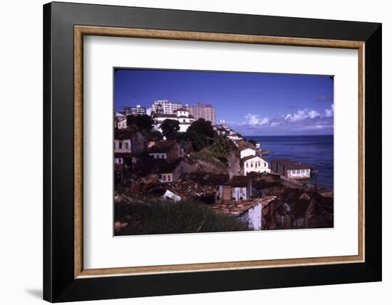 Slums of Salvador, State of Bahia, Brazil-Alfred Eisenstaedt-Framed Photographic Print