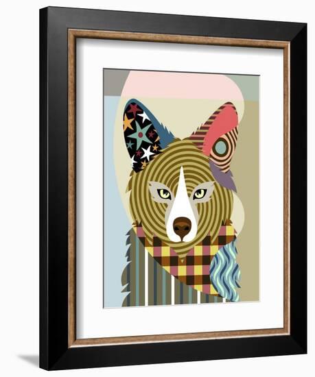 Sly as a Fox-Lanre Adefioye-Framed Premium Giclee Print