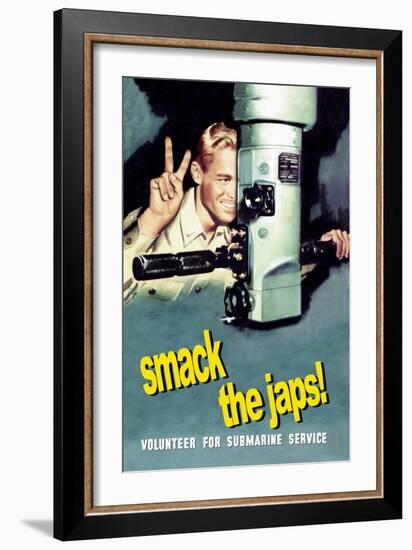 Smack the Japs!-null-Framed Art Print