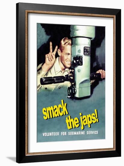 Smack the Japs!-null-Framed Art Print