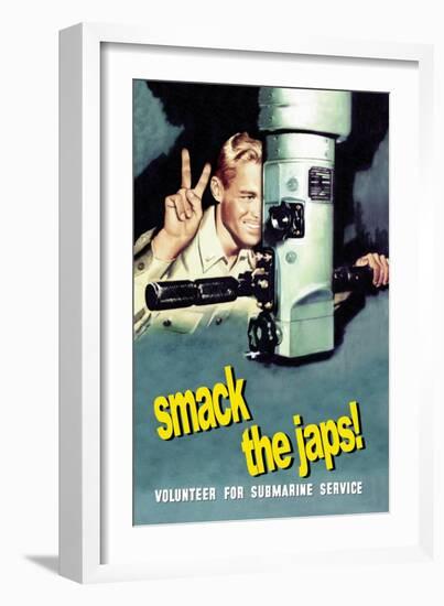 Smack the Japs!-null-Framed Art Print