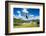 Small airplane landing at the airport of St. Barth (Saint Barthelemy), Lesser Antilles, West Indies-Michael Runkel-Framed Photographic Print