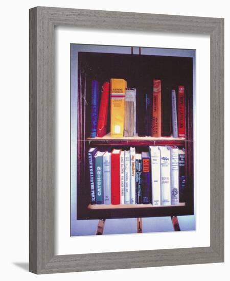 Small American Library, 1985-Terry Scales-Framed Giclee Print